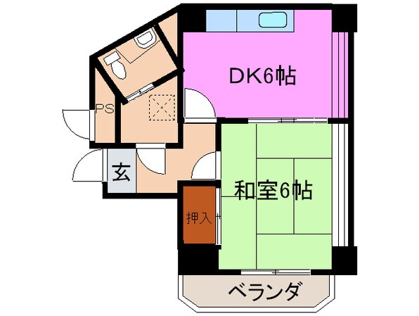 羽坂ヤマトビルの物件間取画像